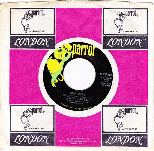 Tom Jones - She's A Lady (7", Single, Styrene, Pit) (Very Good Plus (VG+)) - Image 4