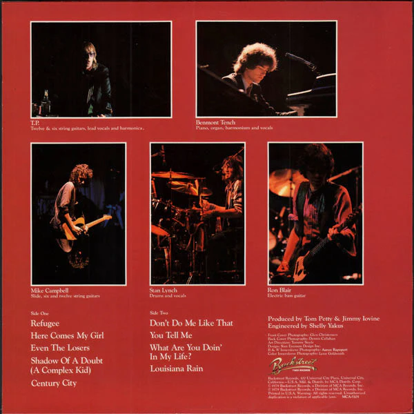 Tom Petty And The Heartbreakers - Damn The Torpedoes (LP, Album, Glo) (Very Good (VG)) - Image 2