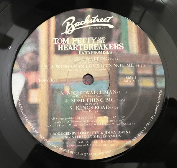 Tom Petty And The Heartbreakers - Hard Promises (LP, Album, RM, Hal) (Near Mint (NM or M-)) - Image 3