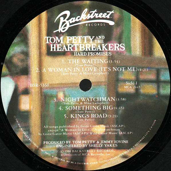 Tom Petty And The Heartbreakers - Hard Promises (LP, Album) (Very Good (VG)) - Image 3