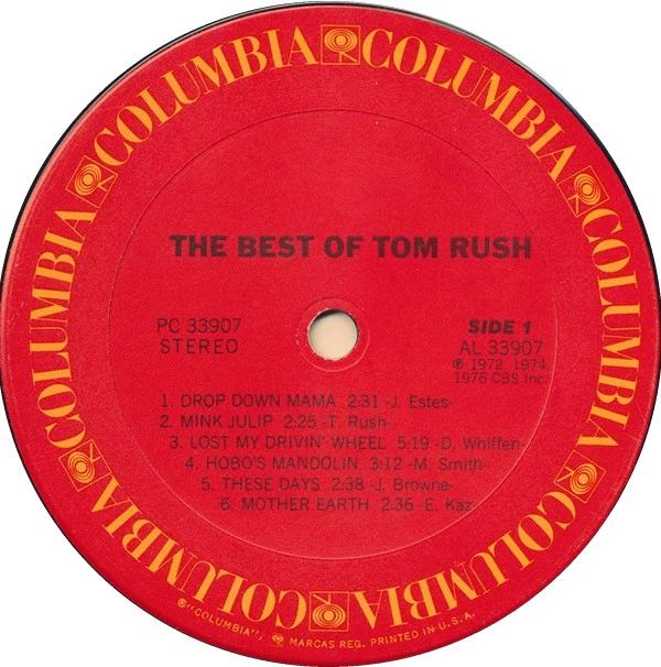Tom Rush - The Best Of Tom Rush (LP, Comp, Fra) (Near Mint (NM or M-)) - Image 3