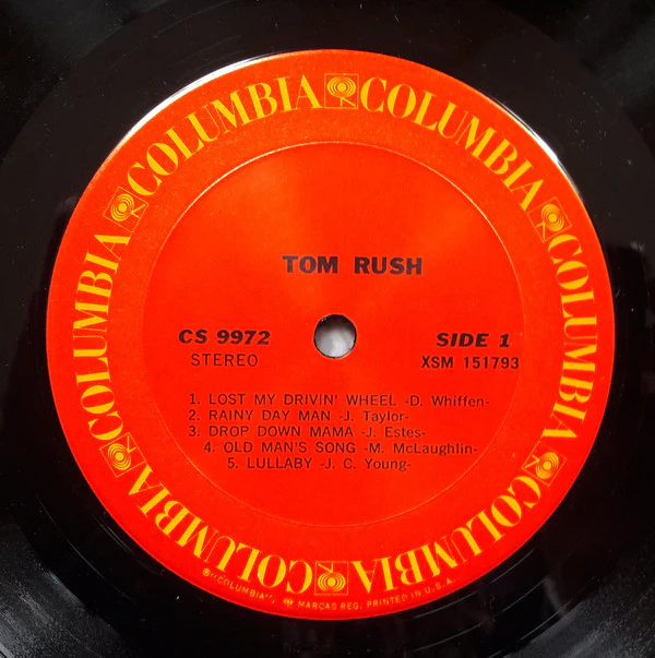 Tom Rush - Tom Rush (LP, Album, RP) (Very Good (VG)) - Image 3