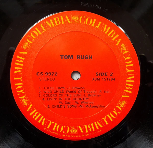 Tom Rush - Tom Rush (LP, Album, RP) (Very Good (VG)) - Image 4