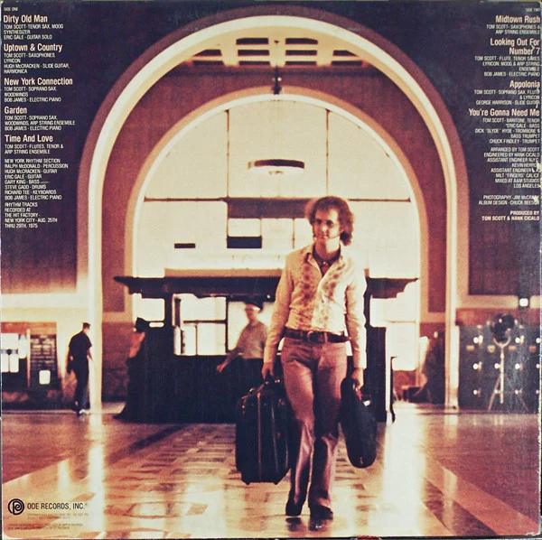 Tom Scott - New York Connection (LP, Album) (Very Good Plus (VG+)) - Image 2