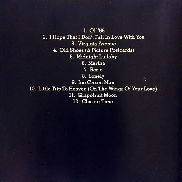 Tom Waits - Closing Time (CD, Album, RE, RP, Com) (Very Good Plus (VG+)) - Image 4