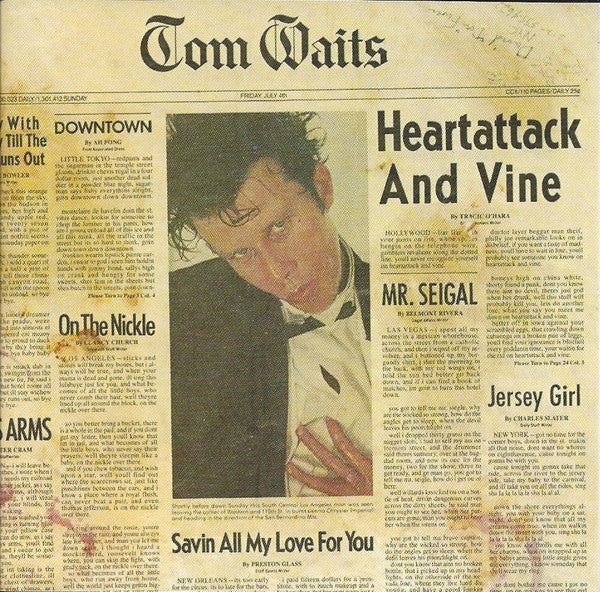 Tom Waits - Heartattack And Vine (CD, Album, RE, RM) (Very Good Plus (VG+))