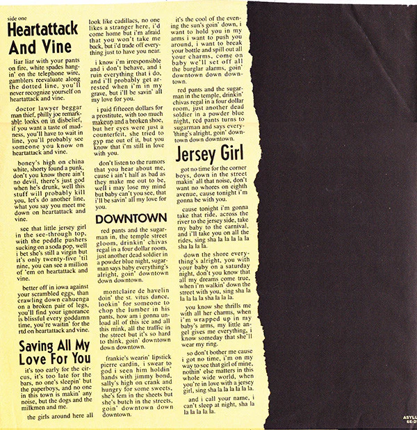 Tom Waits - Heartattack And Vine (LP, Album, SP ) (Very Good Plus (VG+)) - Image 5