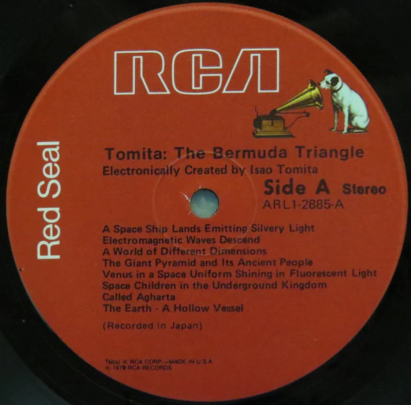 Tomita - The Bermuda Triangle (LP, Album, Gat) (Near Mint (NM or M-)) - Image 5
