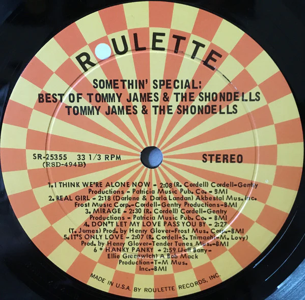 Tommy James & The Shondells - Something Special! The Best Of Tommy James And The Shondells (LP, Comp) (Very Good Plus (VG+)) - Image 4