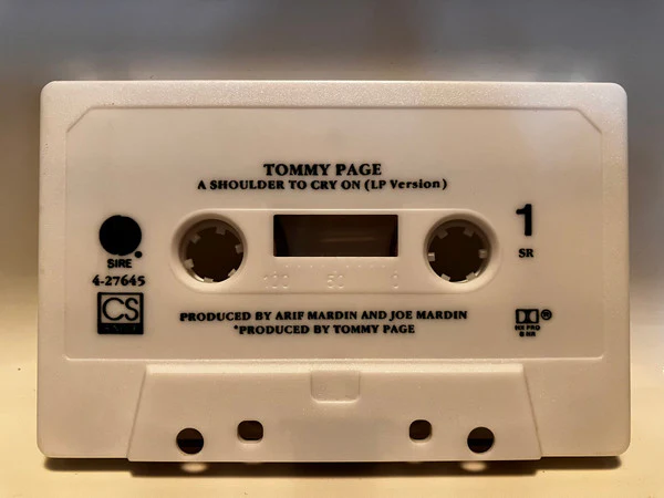 Tommy Page - A Shoulder To Cry On (Cass, Single, Spe) (Near Mint (NM or M-)) - Image 3