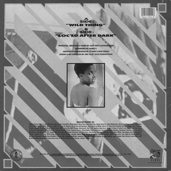 Tone Loc - Wild Thing (12", 2nd) (Mint (M)) - Image 2