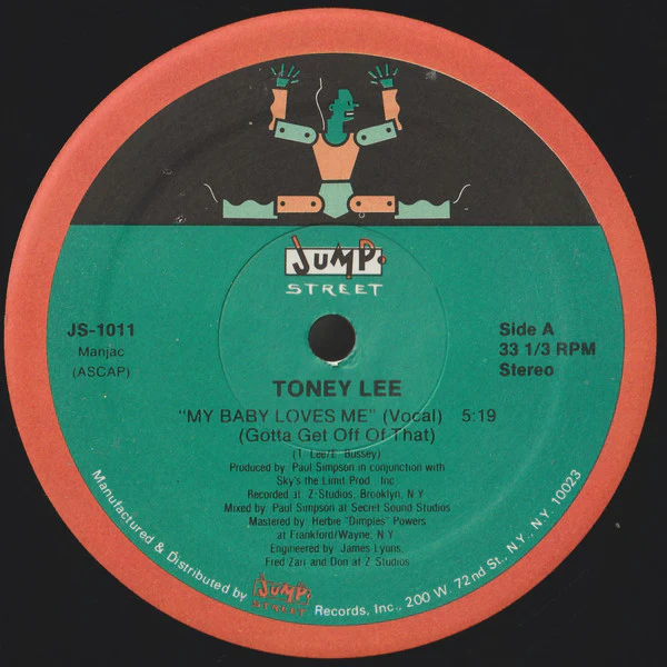 Toney Lee - My Baby Loves Me (12") (Mint (M)) - Image 2