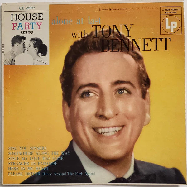 Tony Bennett - Alone At Last With Tony Bennett (10", Mono) (Near Mint (NM or M-))