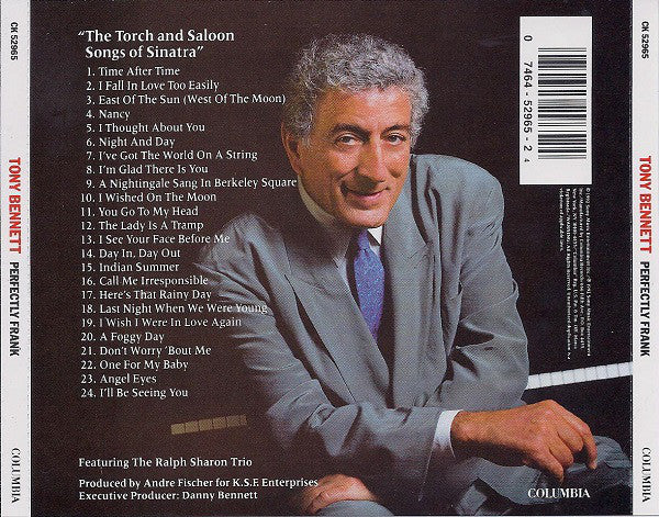 Tony Bennett - Perfectly Frank (CD, Album) (Very Good Plus (VG+)) - Image 2