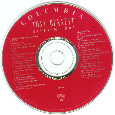 Tony Bennett - Steppin' Out (CD, Album) (Near Mint (NM or M-)) - Image 3