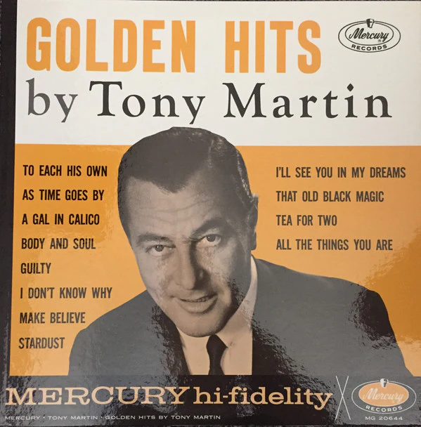 Tony Martin  - Golden Hits (LP, Comp, Mono) (Near Mint (NM or M-))