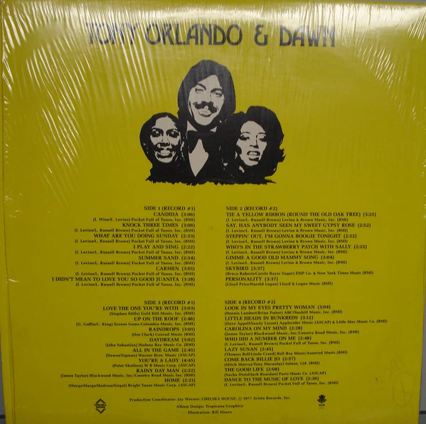 Tony Orlando & Dawn - Tony Orlando & Dawn (2xLP, Comp) (Very Good Plus (VG+)) - Image 2