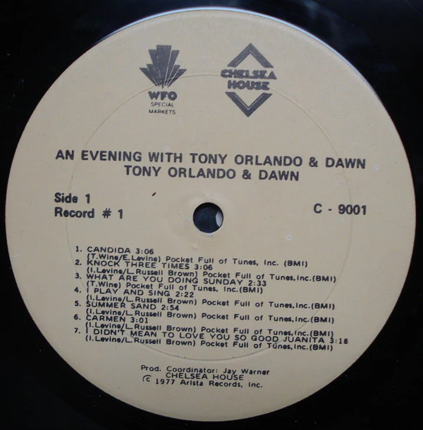 Tony Orlando & Dawn - Tony Orlando & Dawn (2xLP, Comp) (Very Good Plus (VG+)) - Image 3