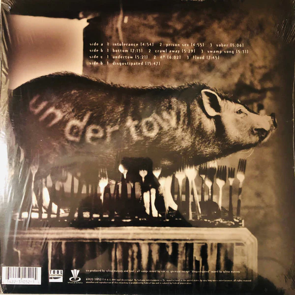 Tool - Undertow (2xLP, Album, RE) (Mint (M)) - Image 2