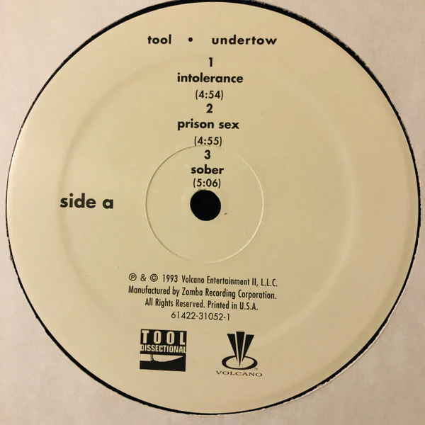 Tool - Undertow (2xLP, Album, RE) (Mint (M)) - Image 3