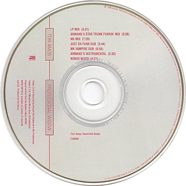 Tori Amos - Professional Widow (CD, Maxi) (Very Good Plus (VG+)) - Image 3
