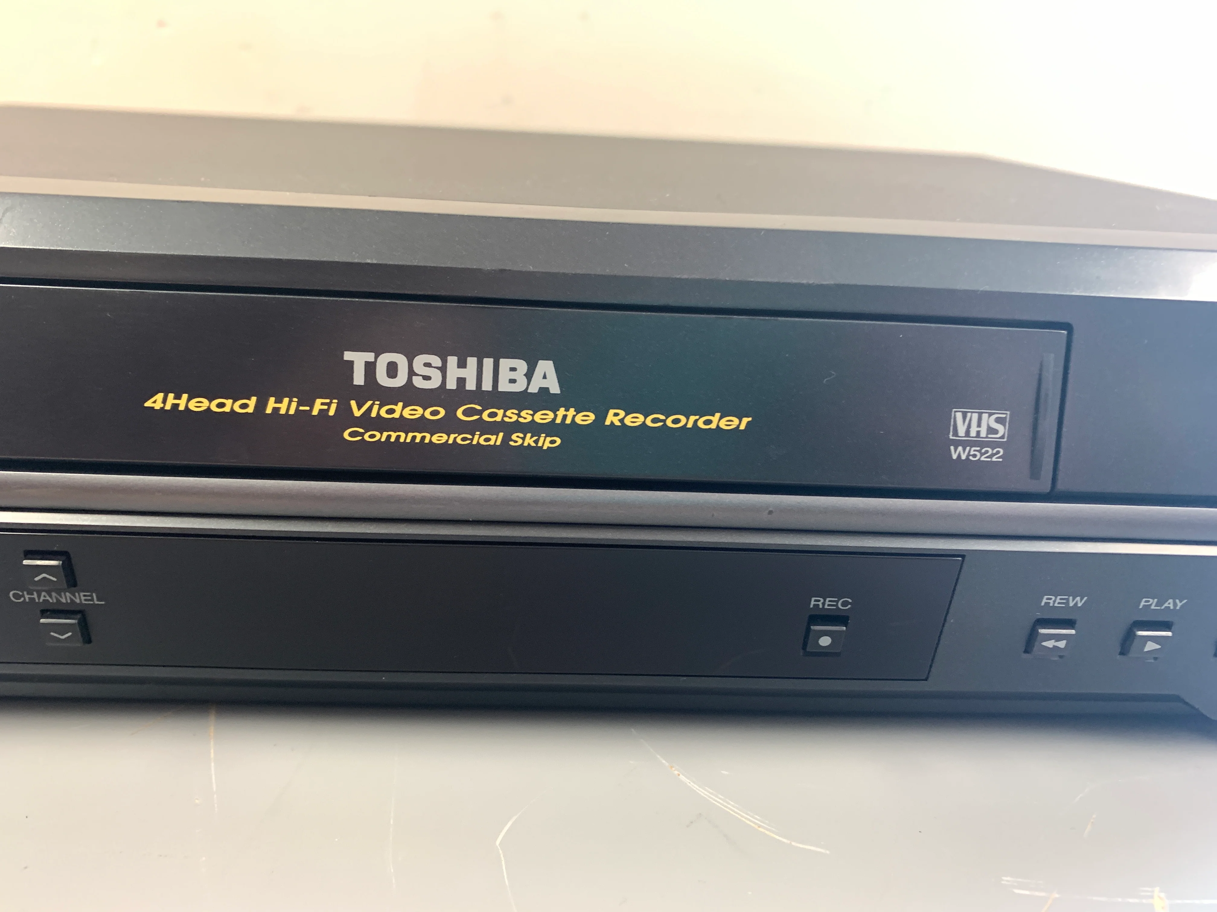 Toshiba 4 Head Hi-Fi VCR W-522 - Image 11