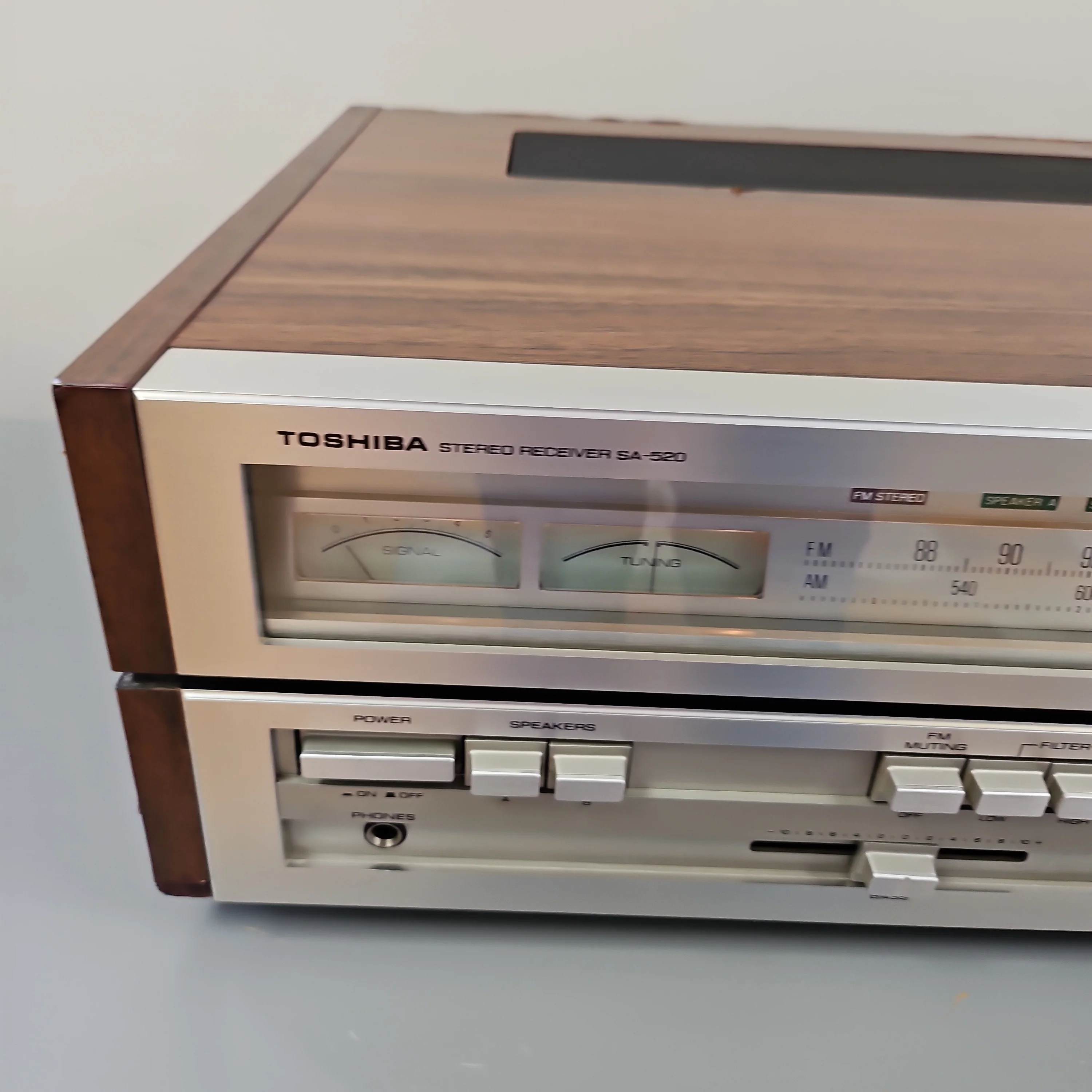 Toshiba SA-520 Stereo Receiver * $100 Flat Ship CONUS Only - Image 2