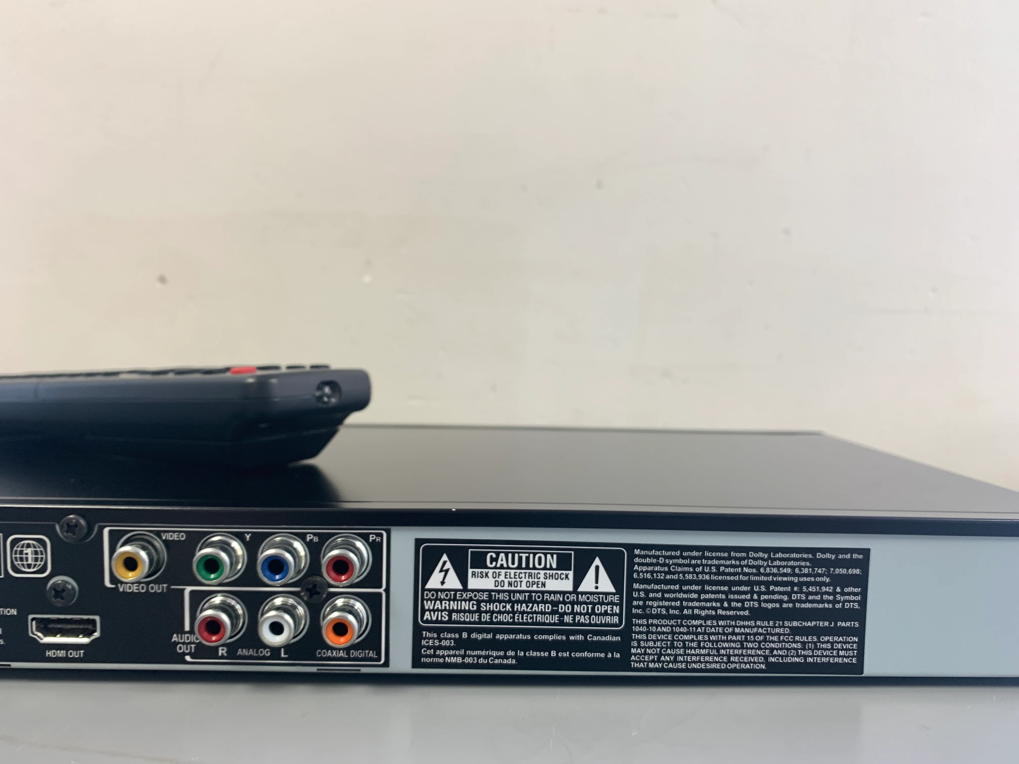 Toshiba SDK1000 DVD/CD Player * Remote - Image 9