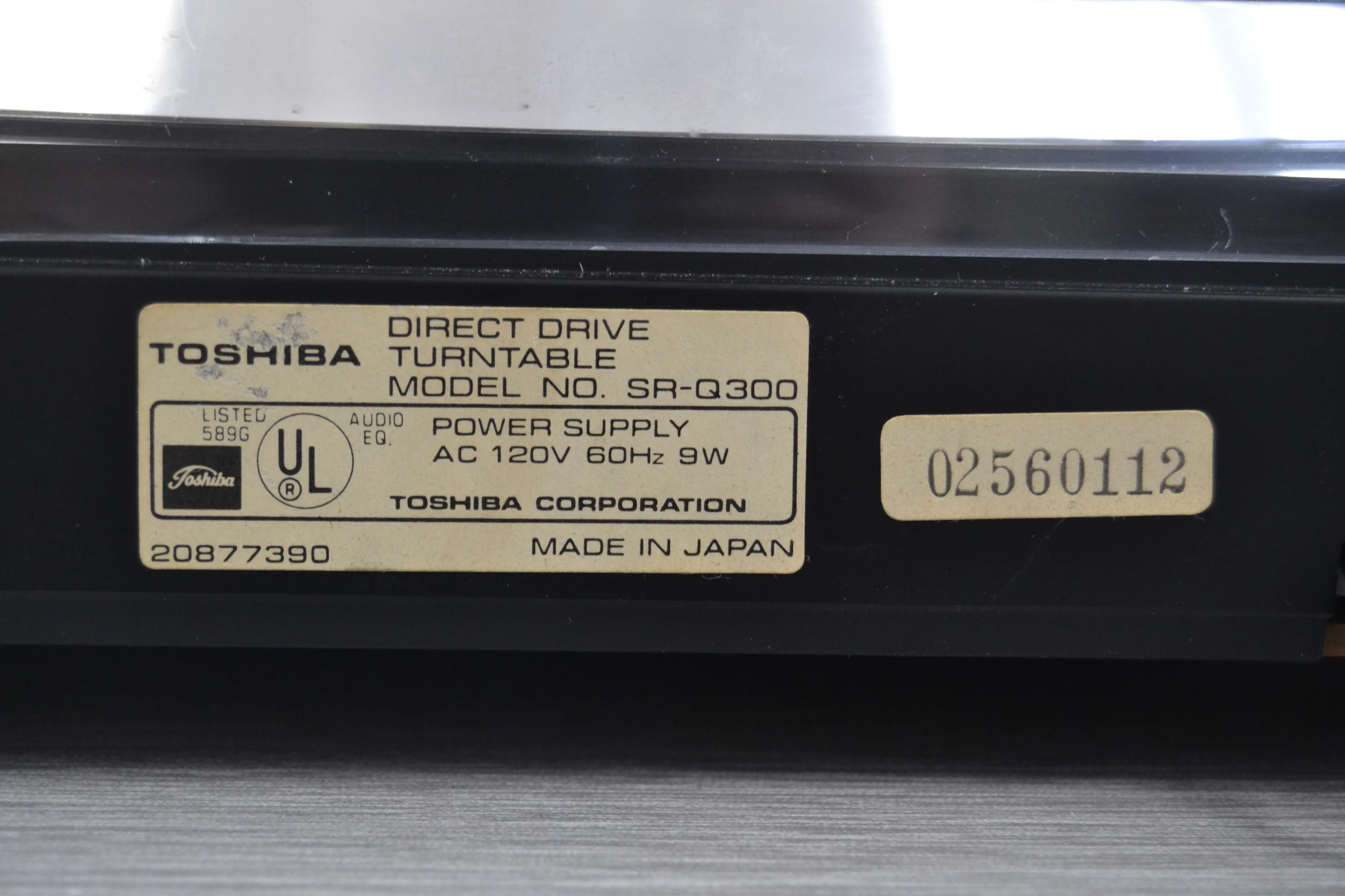 Toshiba SRQ300 Quartz Locked Turntable * NEW Audio Technica Cartridge - Image 13