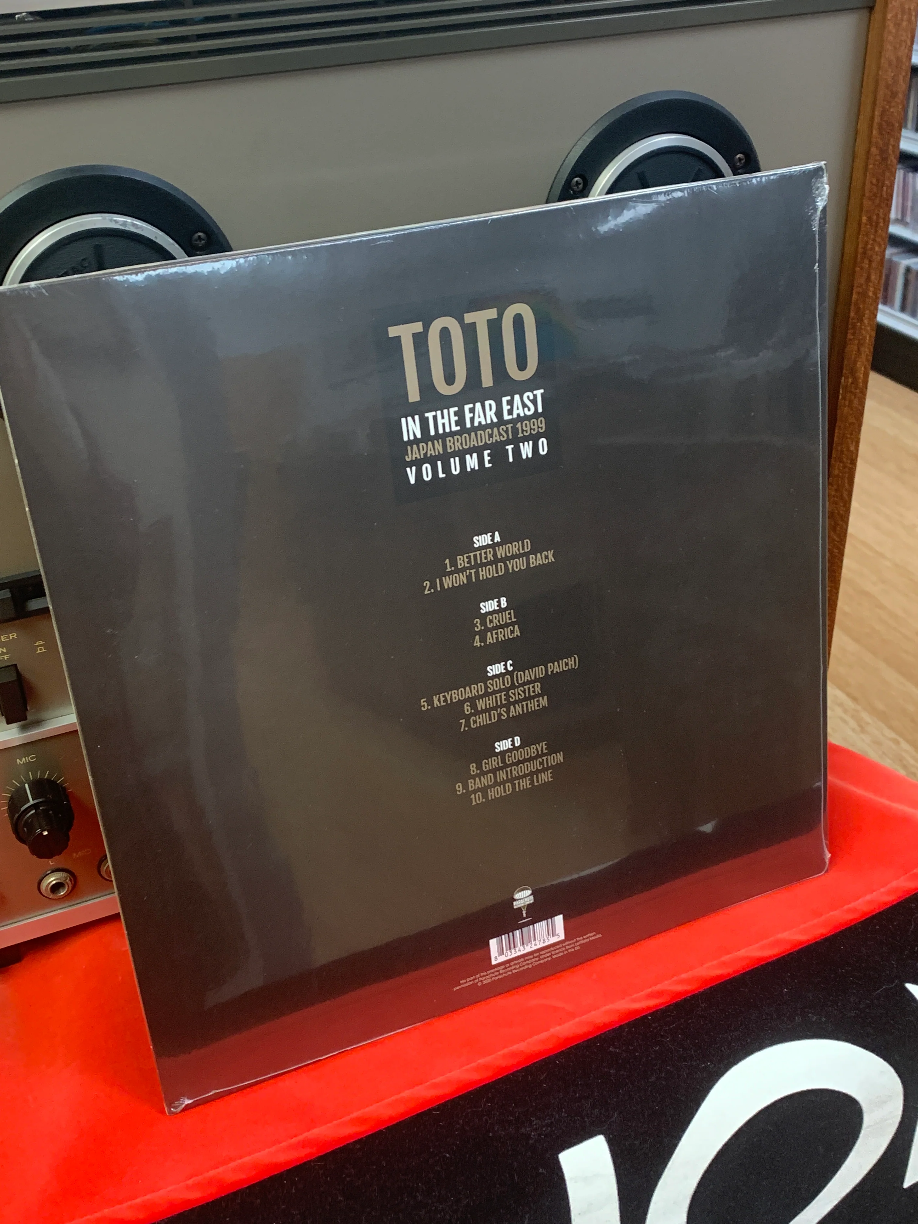 Toto – In The Far East Japan Broadcast 1992 Volume Two (LPx2) NEW & SEALED - Image 2