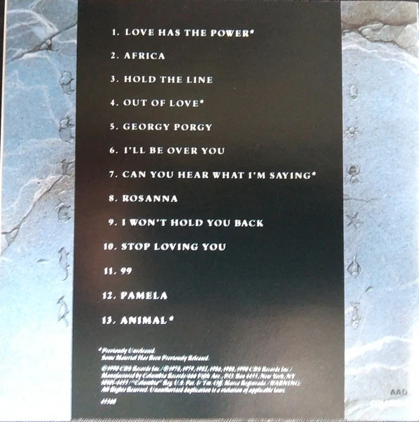 Toto - Past To Present 1977-1990 (CD, Comp, RE, SDM) (Near Mint (NM or M-)) - Image 5