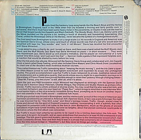 Traffic - Heavy Traffic (LP, Comp, All) (Near Mint (NM or M-)) - Image 2