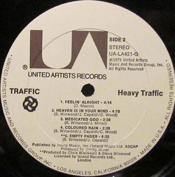 Traffic - Heavy Traffic (LP, Comp, All) (Near Mint (NM or M-)) - Image 4