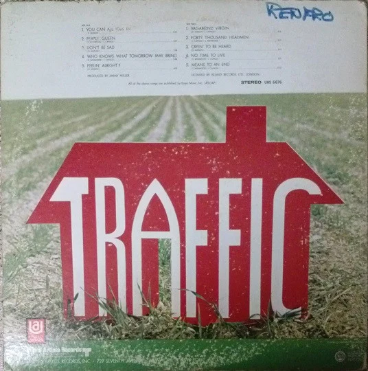 Traffic - Traffic (LP, Album, Roc) (Good Plus (G+)) - Image 2