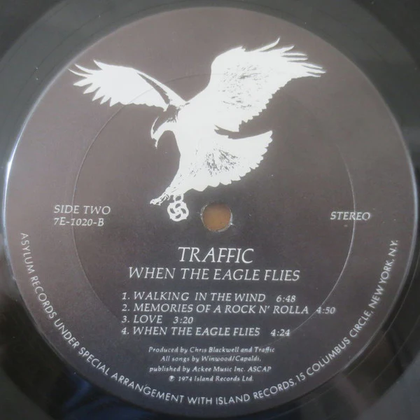 Traffic - When The Eagle Flies (LP, Album, Ter) (Very Good Plus (VG+)) - Image 4