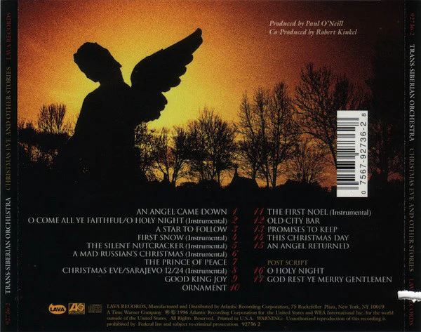 Trans-Siberian Orchestra - Christmas Eve And Other Stories (CD, Album) (Very Good Plus (VG+)) - Image 2