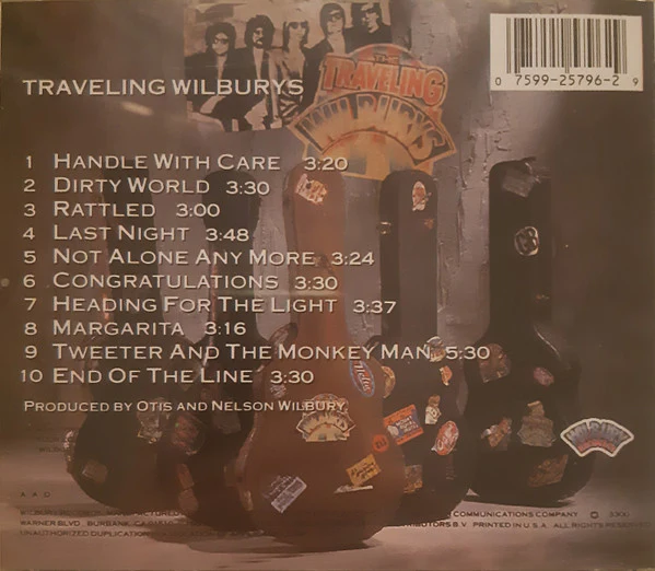 Traveling Wilburys - Volume One (CD, Album) (Very Good Plus (VG+)) - Image 3