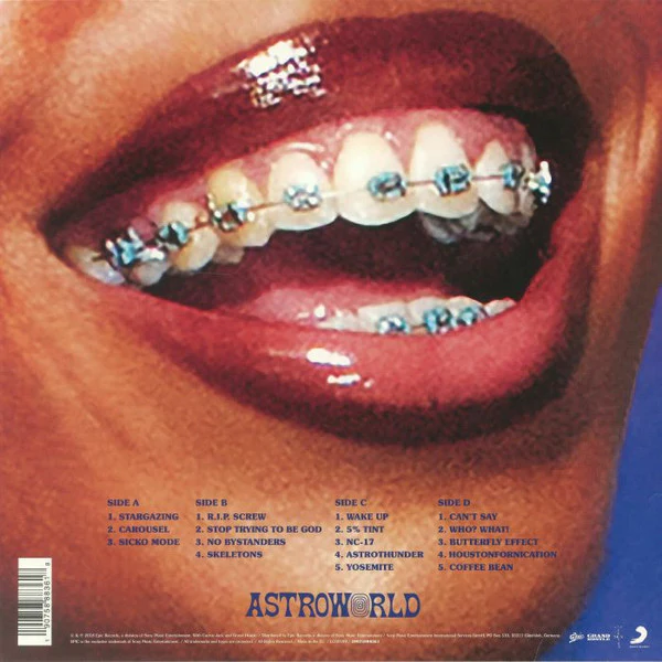 Travis Scott - Astroworld (2xLP, Album) (Near Mint (NM or M-)) - Image 2