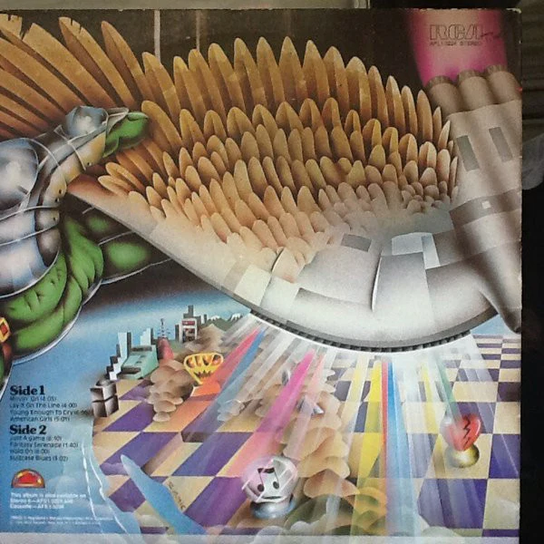 Triumph - Just A Game (LP, Album, Ind) (Good Plus (G+)) - Image 3