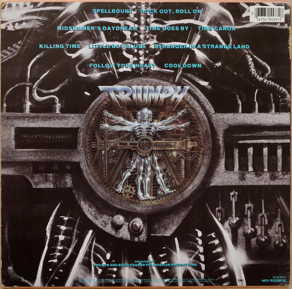 Triumph - Thunder Seven (LP, Album, Club) (Very Good Plus (VG+)) - Image 2