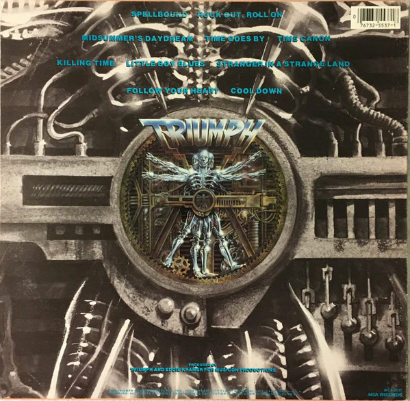 Triumph - Thunder Seven (LP, Album) (Very Good (VG)) - Image 2
