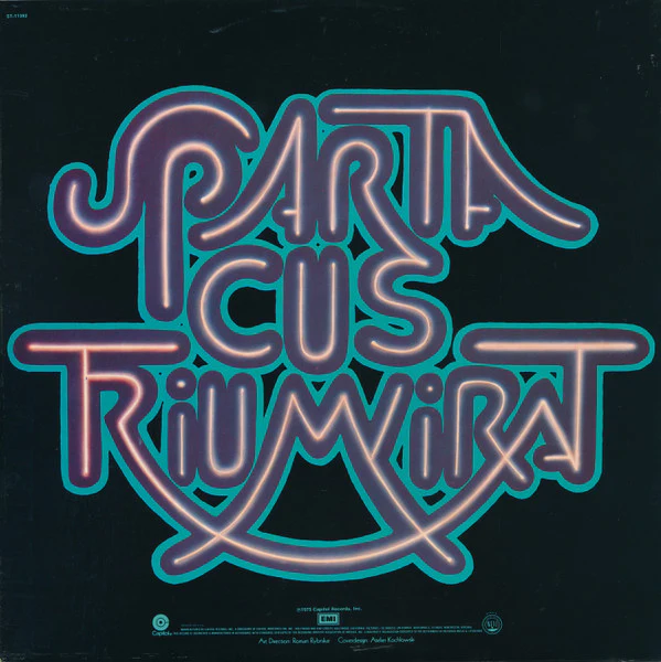 Triumvirat - Spartacus (LP, Album, Win) (Near Mint (NM or M-)) - Image 2