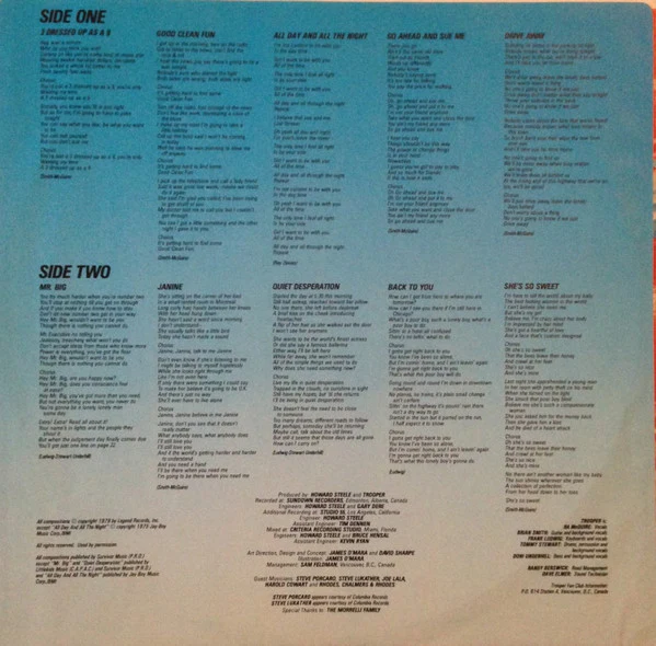 Trooper - Flying Colors (LP, Album, Pin) (Very Good (VG)) - Image 5