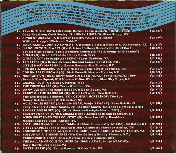 Troublesome Creek String Band - Fast As Time Can Take Me (CD, Album) (Near Mint (NM or M-)) - Image 4