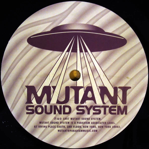Trumystic Sound System* Featuring Dr. Israel - Junglist (12") (Very Good Plus (VG+)) - Image 3