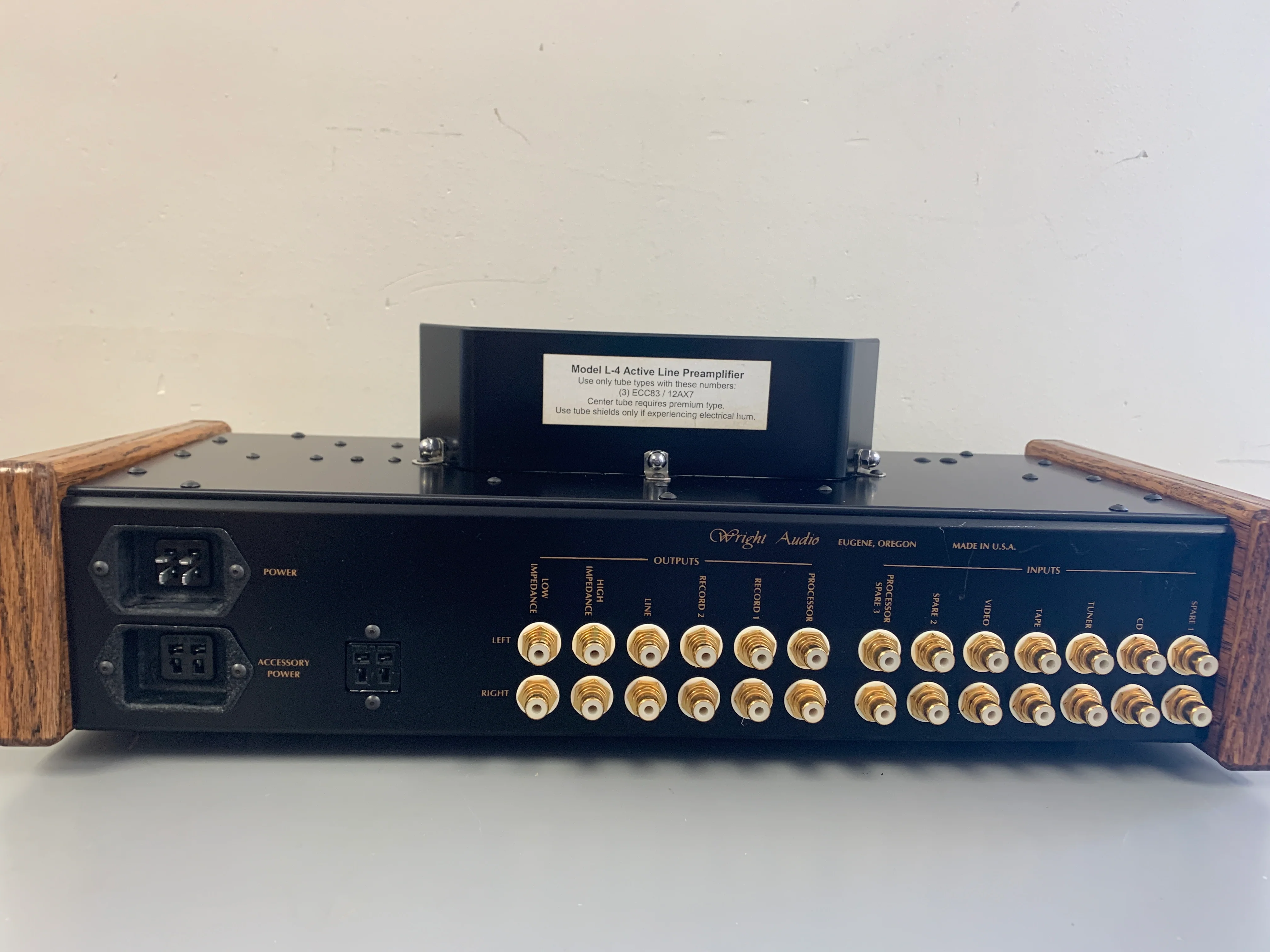 Wright Sound L-4 Stereo Tube Preamplifier - Image 13