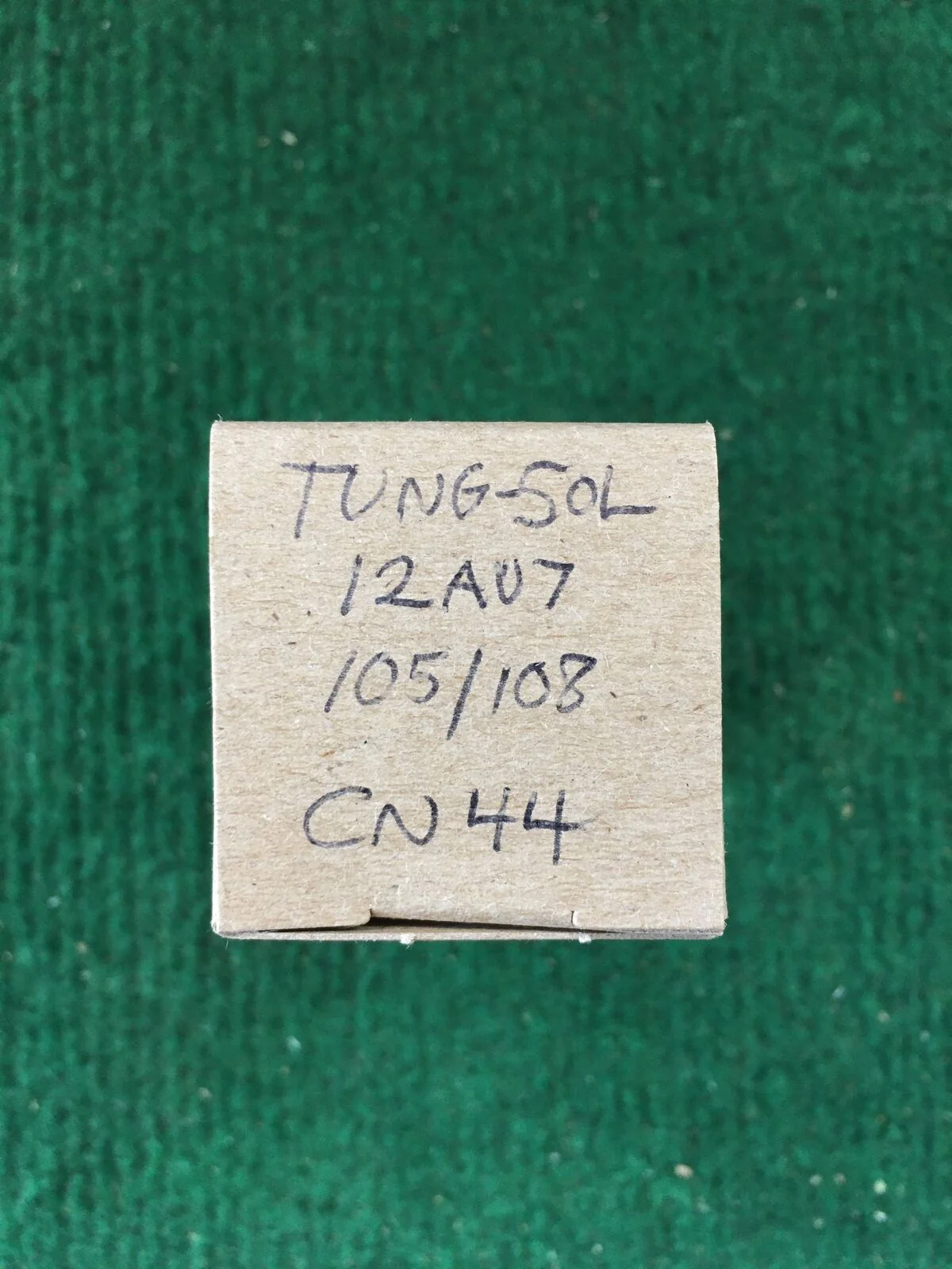 Tung-Sol * 12AU7 Tube * Tested 105/108
