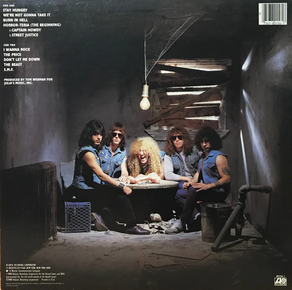Twisted Sister - Stay Hungry (LP, Album, SP ) (Very Good Plus (VG+)) - Image 2