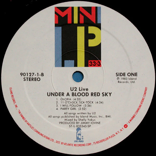 U2 - Live "Under A Blood Red Sky" (LP, MiniAlbum, Spe) (Very Good Plus (VG+)) - Image 4