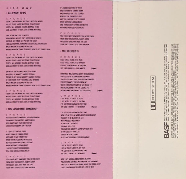 UB40 - Rat In The Kitchen (Cass, Album) (Very Good Plus (VG+)) - Image 2